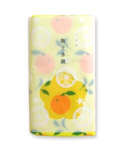 Imabari Yuzu Design Face Towel - Made in Japan