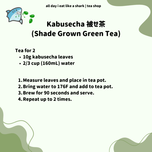 Kabusecha (Covered green tea) from Yame Japan 100g bag - Image 5