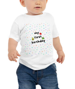 My first birthday Short Sleeve Tee