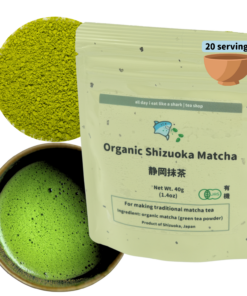 Shizuoka's Finest Organic Ceremonial Matcha -  40g bag (2024 stock)