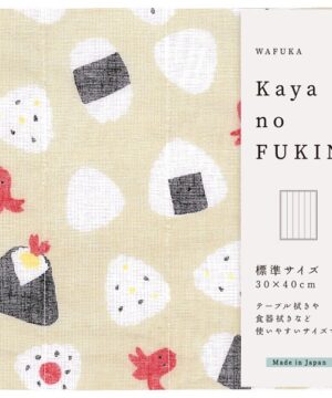 kaya no fukin dishcloth onigiri 30 x 40cm