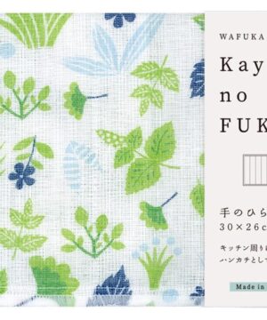 kaya no fukin dishcloth herbs 30x26cm