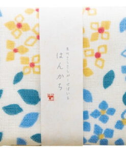 Wafuka Gauze Hand Towel - Flower 23x23cm