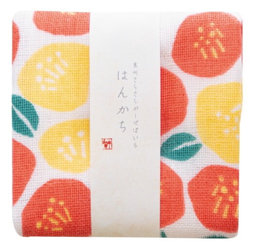 Wafuka Gauze Hand Towel - Mai Tsubaki 23x23cm