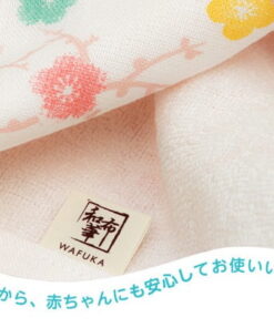 close up wafuka gauze hand towel