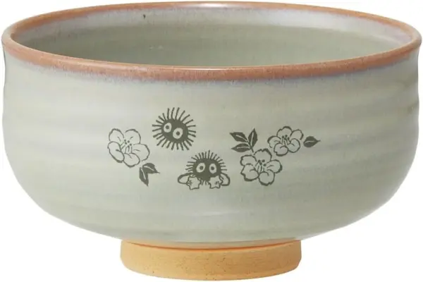 Studio Ghibili Limited Edition Matcha Tea Bowl Akahayaki Pottery - Image 4