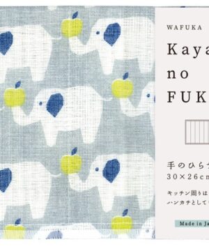 kaya no fukin dishcloth elephant 30x26cm