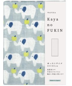 kaya no fukin dishcloth elephant 30x80cm