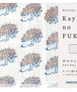 kaya no fukin dishcloth hedgehog 30x26cm