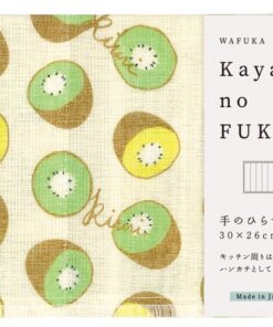 kaya no fukin dishcloth kiwi 30x26cm