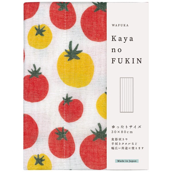 kaya no fukin dishcloth tomatoes 30x80