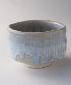 matcha bowl ash blue front view