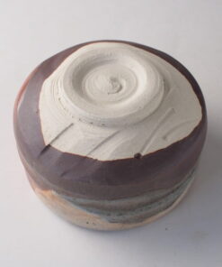 matcha tea bowl bottom view