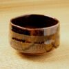 matcha tea bowl brown bekko