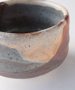 matcha tea bowl close up