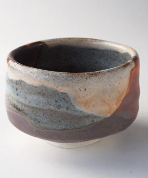 matcha tea bowl front view