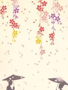 tenugui hand towel Mai Zakura Scenery 33x90cm