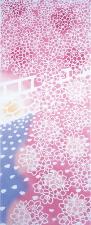 tenugui hand towel cherry blossom pattern 33x90cm
