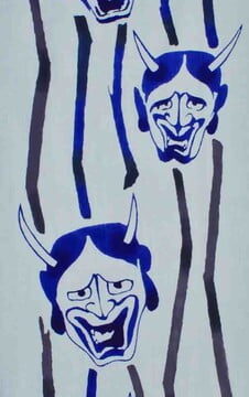 tenugui hand towel hannya 33x90cm