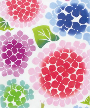 tenugui hand towel hydrangea and snail 33x90cm