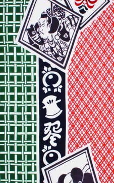 tenugui hand towel kabuki 33x90cm