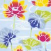 tenugui hand towel lotus pond 33x90cm