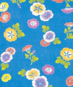 tenugui hand towel morning glory arrow pattern 33x90cm