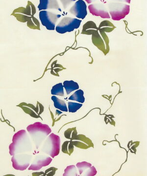 tenugui hand towel vine morning glory 33x90cm