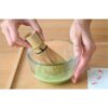 Edo-glass Ryodama Heat-resistant Matcha bowl- green tea powder mix