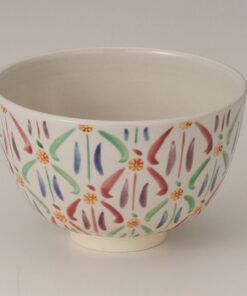 KyoKiyomizu ware Stone Wall Matcha Bowl Design