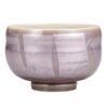 Kutani Ware Lavender Mist Japanese Matcha Bowl