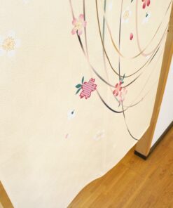 Japanese Noren Cream, Hana-bunri