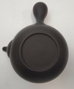 Tokoname ware Black Golden Floral Teapot - MIJ bottom side