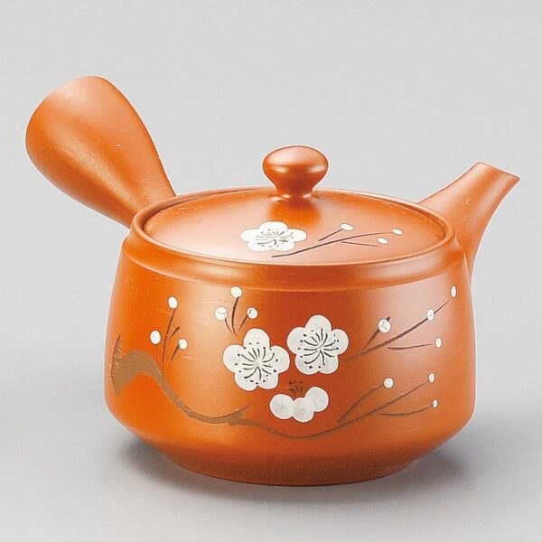 Tokoname ware Japanese Fusensaku Teapot - Light Brown Product Image