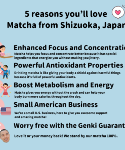 organic shizuoka matcha 5 reasons you'll love it