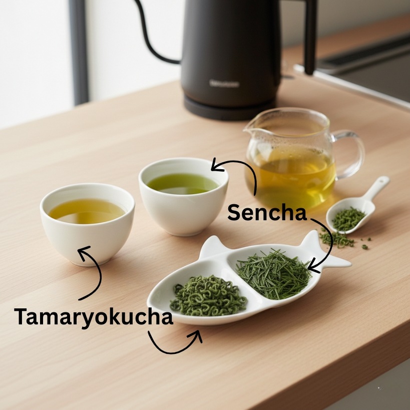 a comparison of tamaryokucha vs sencha teas