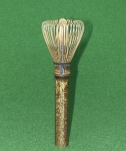 Muddler DE Tea is a black bamboo tea whisk-shaped stirrer