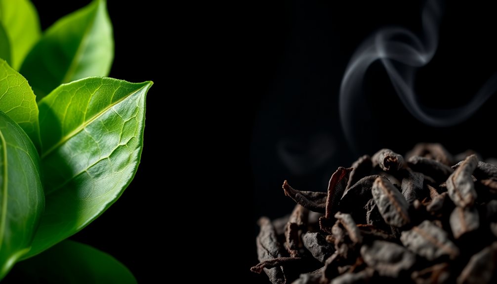 catechin degradation during roasting