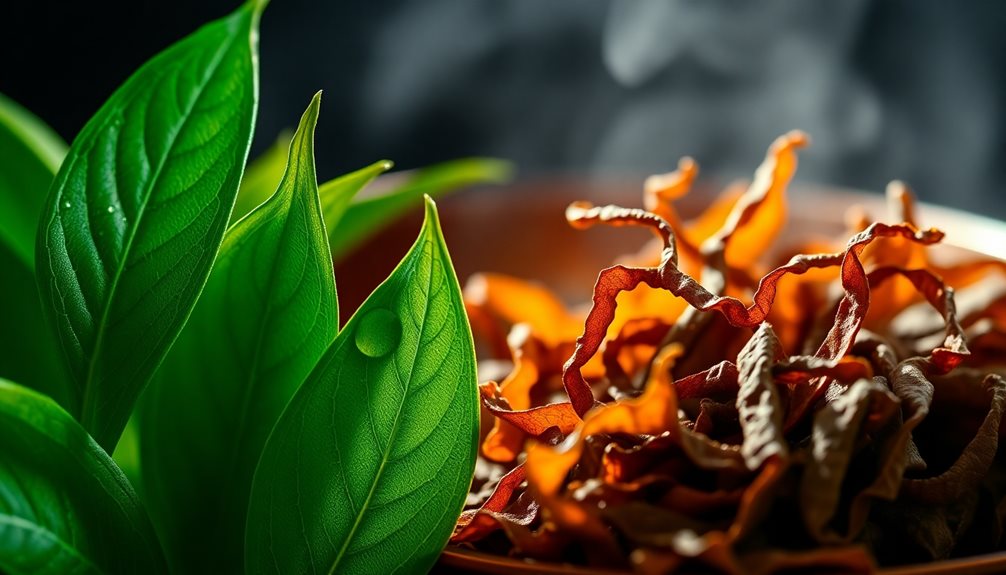 catechin transformation during roasting