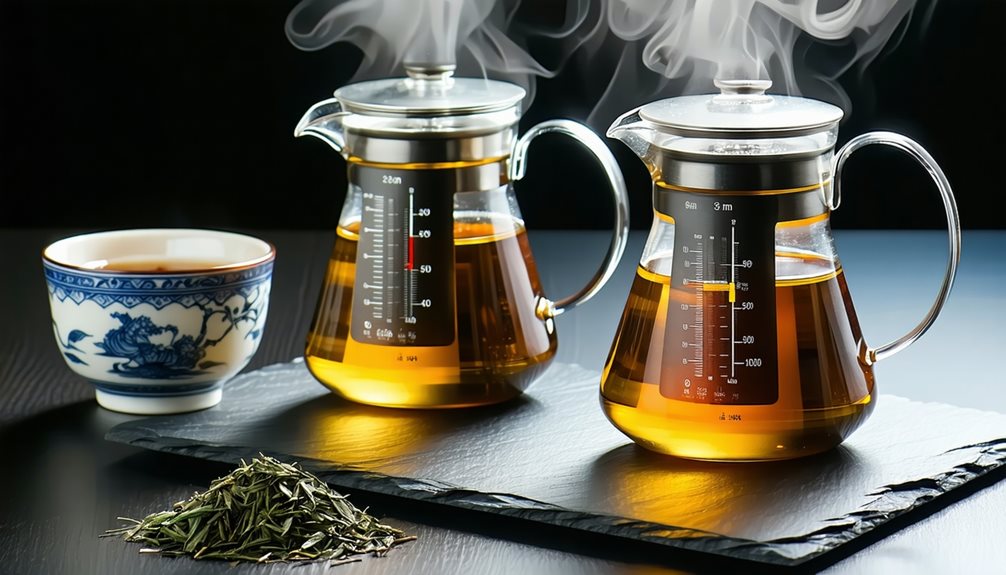 optimal green tea temperature