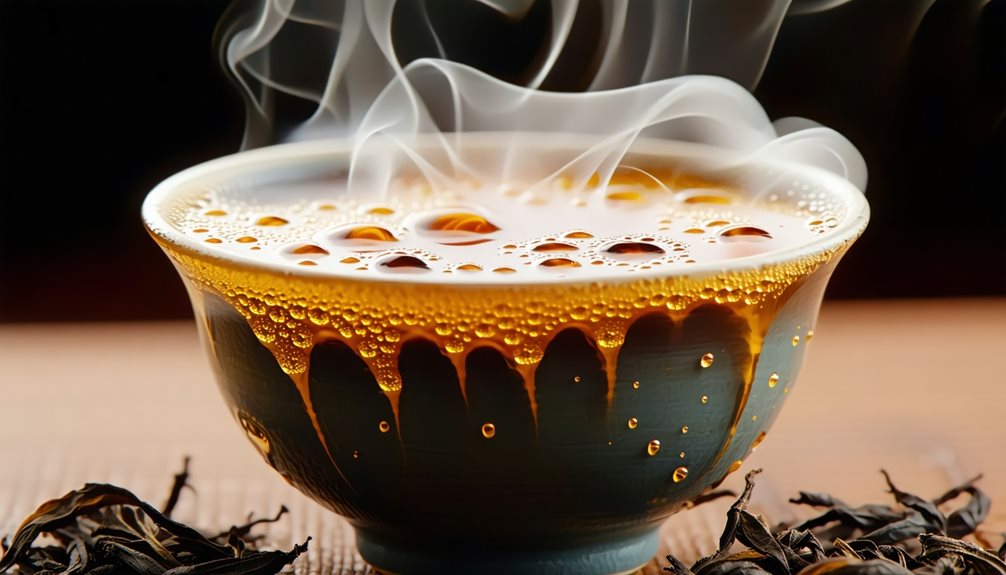 pyrazines in roasted tea