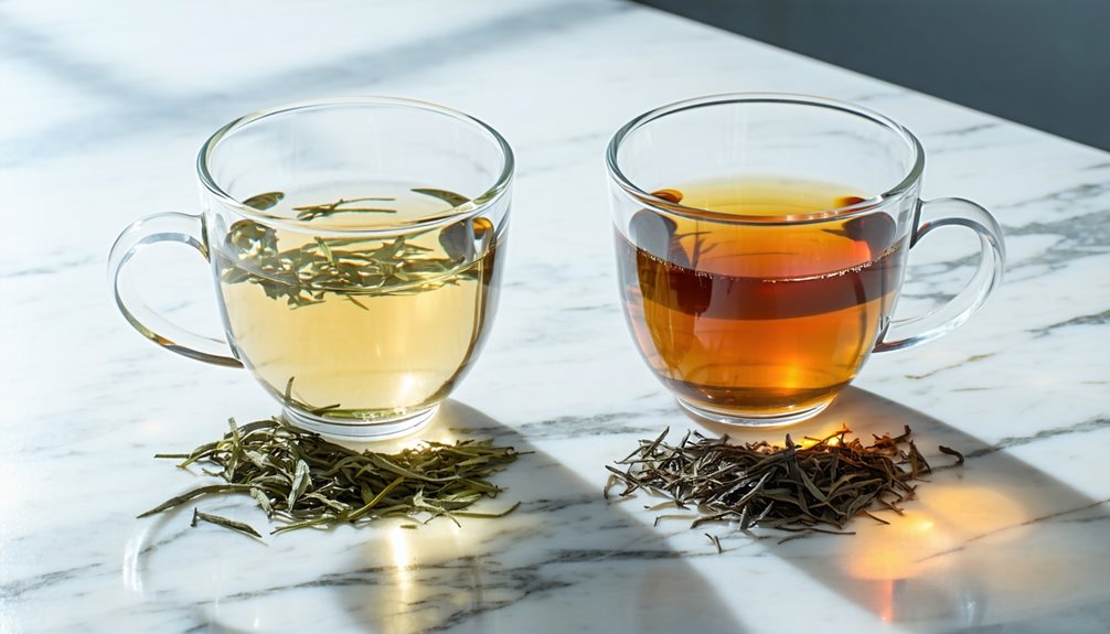 steep duration influences catechin