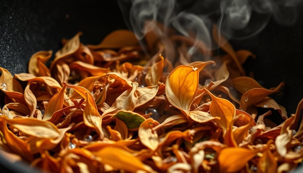 stress induced aroma preservation