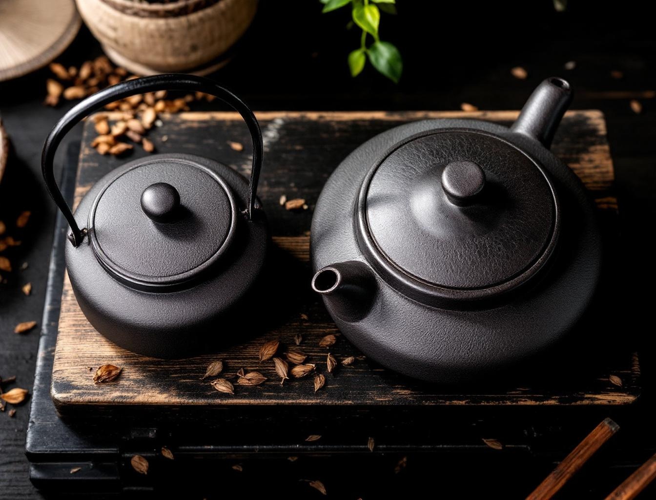 Tetsubin cast iron water kettle vs tetsukyusu teapot — key differences explained