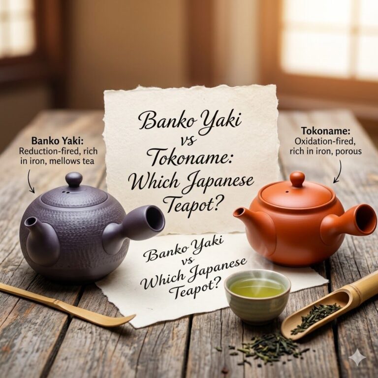 Banko Yaki Teapot vs Tokoname: Which Japanese Clay Makes Better Tea?
