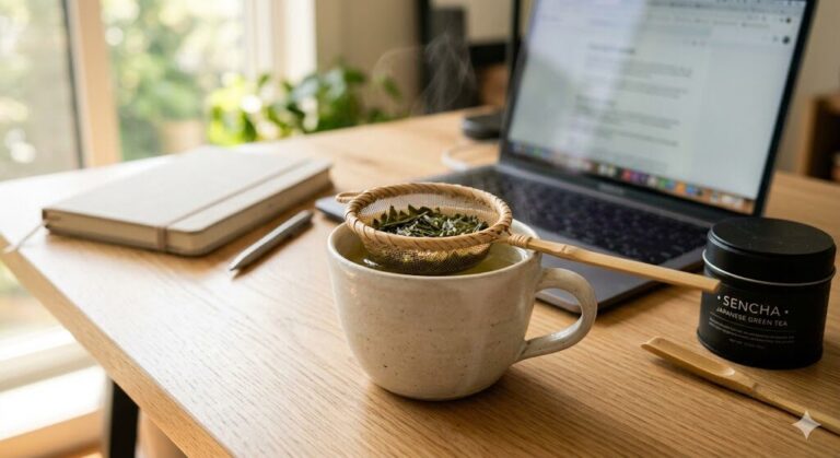 How to Brew Japanese Tea at Work (No Teapot Needed)